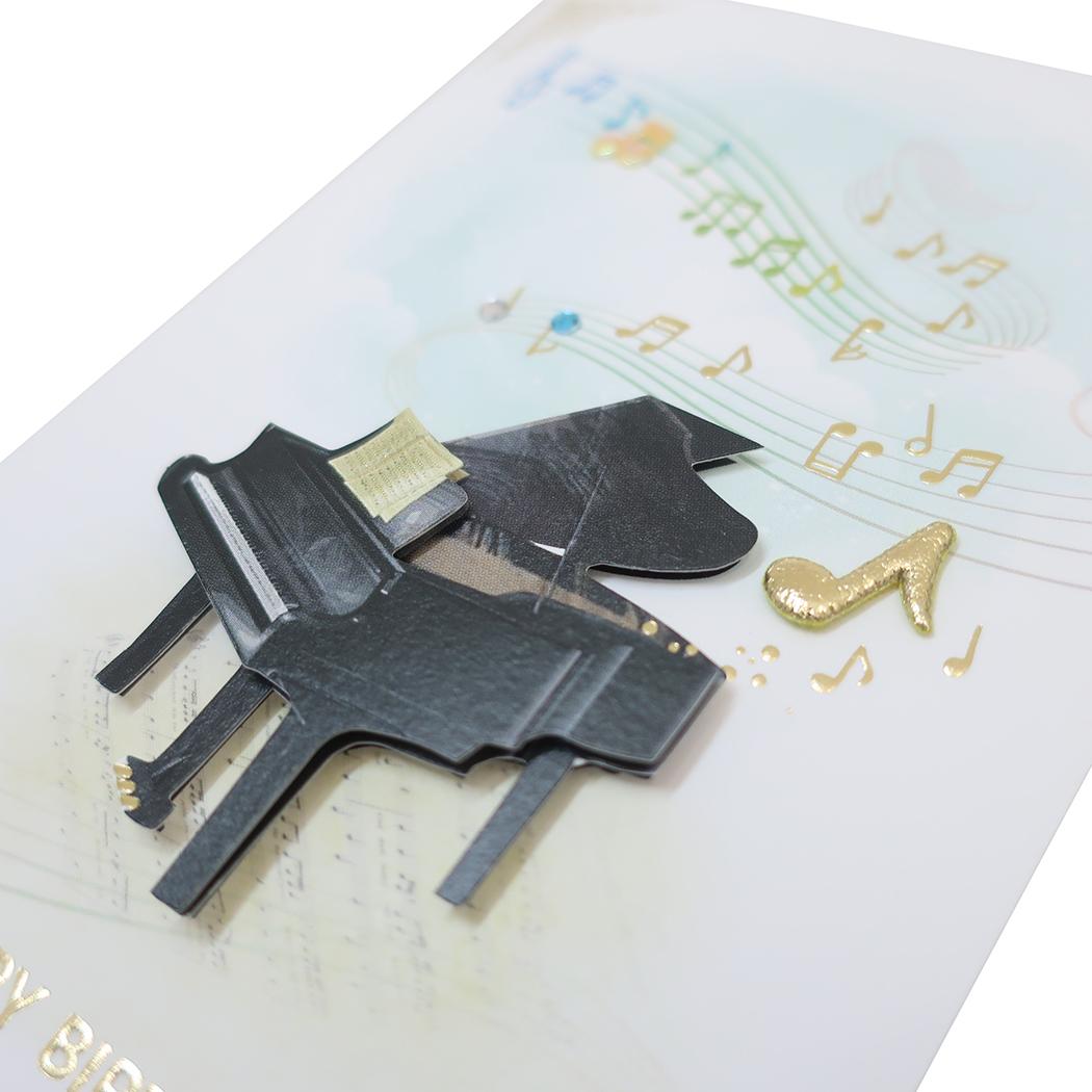 ハンドメイド グリーティングカード バースデー GE-92 アクティブコーポレーション 誕生日 お祝 メッセージカード 封筒付き メール便可