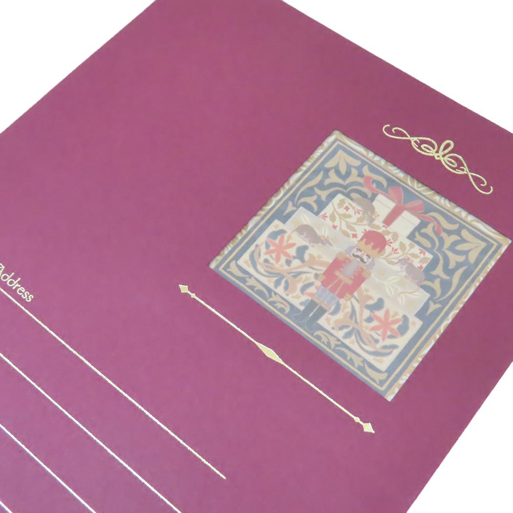 レターセット 手紙セット Naffy くるみ割人形 アクティブコーポレーション 便箋&封筒 イラストレーター 絵本作家 メール便可