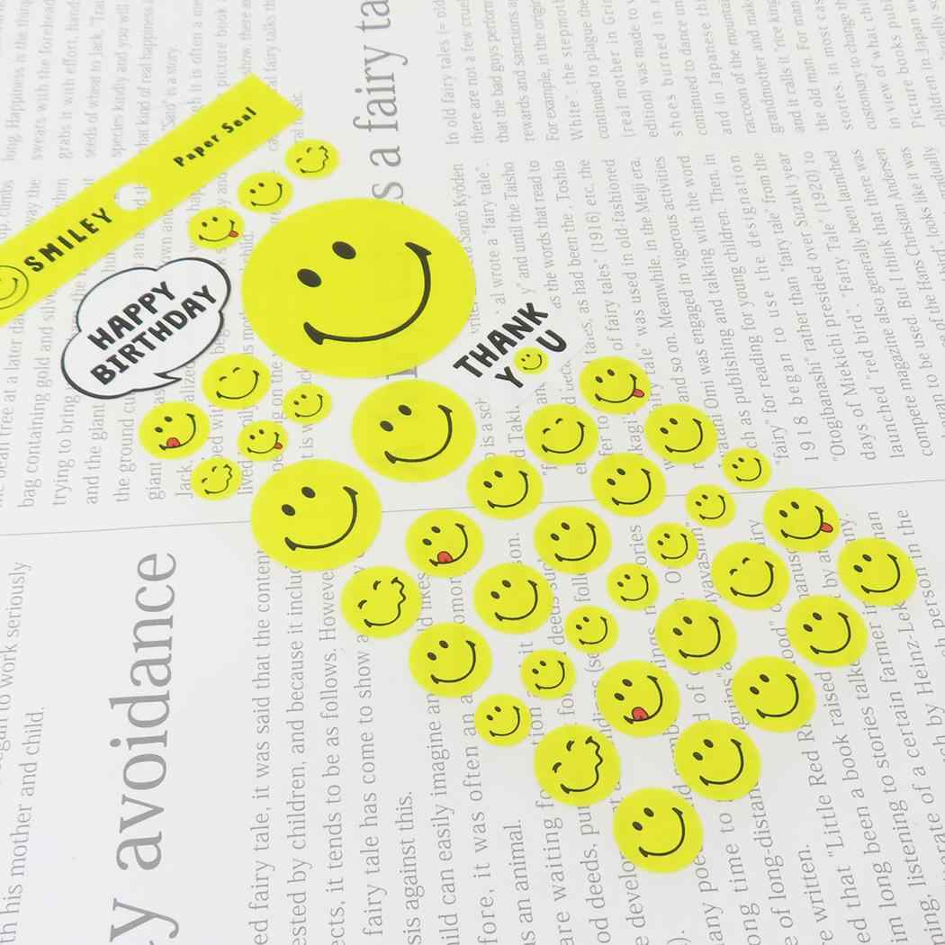 ペーパーシール シールシート スマイリーフェイス イエロー SP-171 Smiley Face アクティブコーポレーション デコシール メール便可