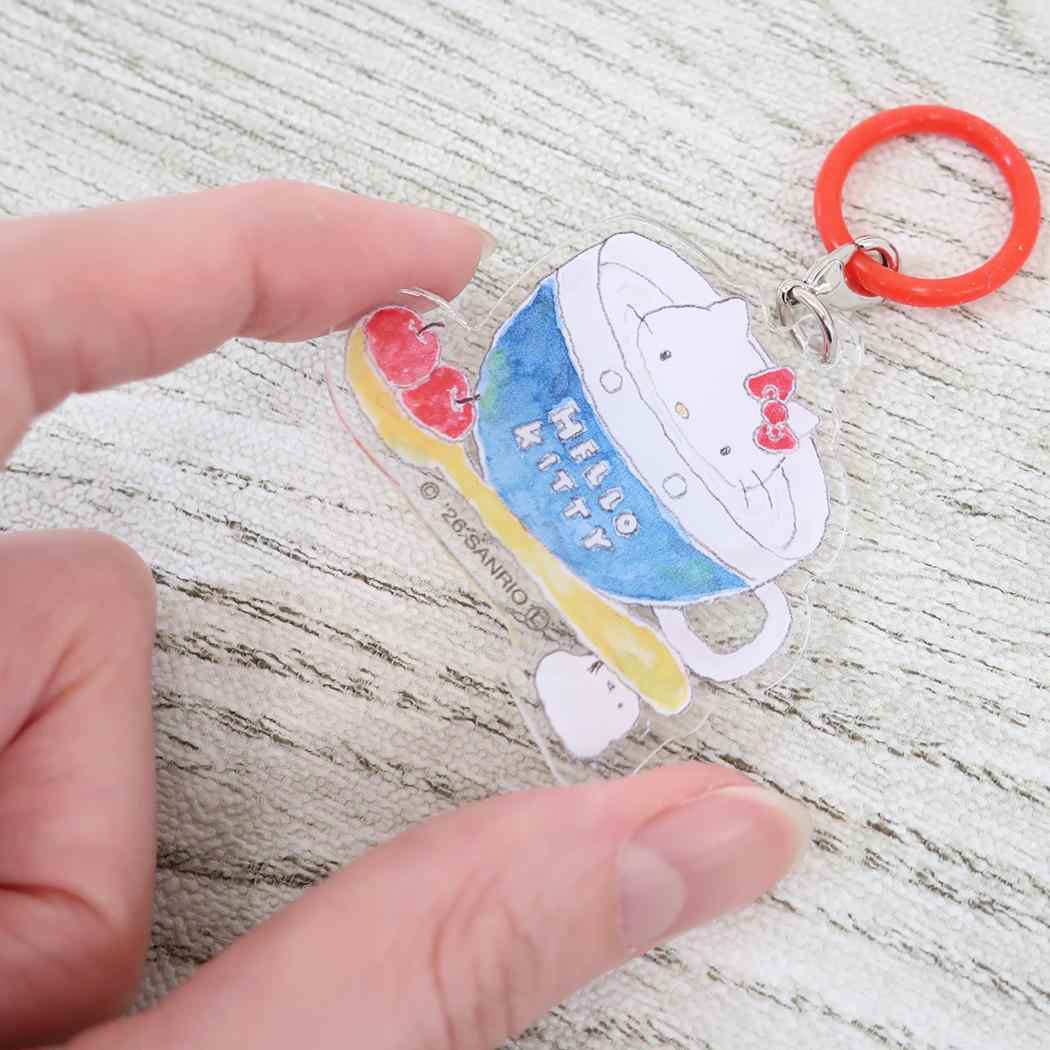 トコロコムギxサンリオキャラクターズ めじるしチャーム ジブンマーカー キティちゃんとほっとミルクにゃんこ Sanrio アクティブコーポレーション 目印 傘マーカー ボトルマーカー キャラクター グッズ メール便可 シネマコレクション