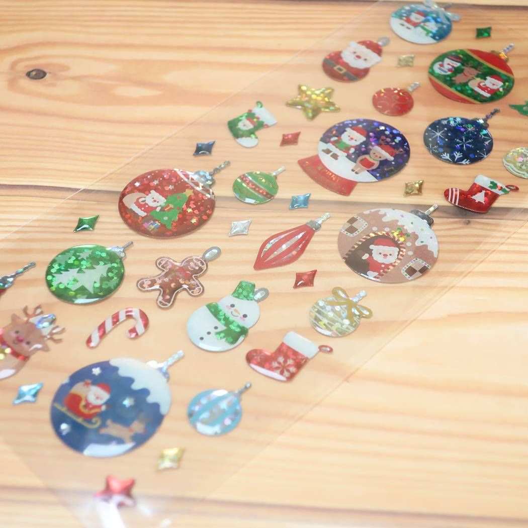 シールシート クリスマス ドロップシール オーナメント アクティブコーポレーション