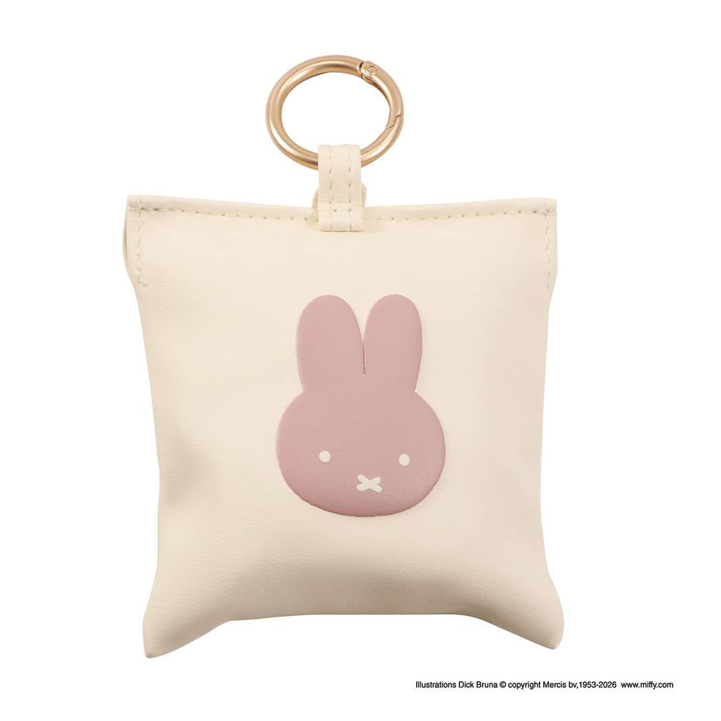 ミッフィー エコバッグ miffy 畳める エコバッグ カラビナ付 エコバック アイボリー ディックブルーナ BSS