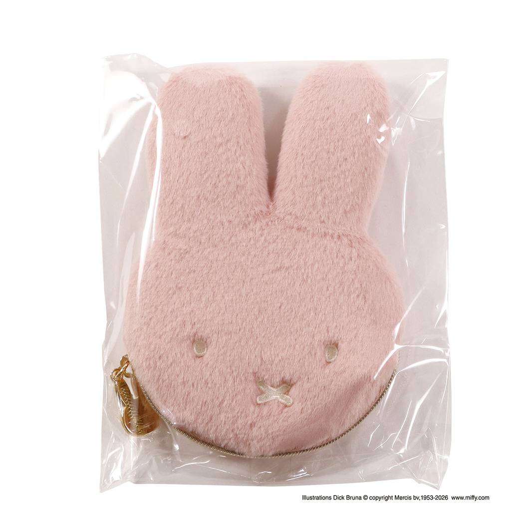 ミッフィー 小銭入れ miffy フェイスシリーズ コインケース ピンク ディックブルーナ BSS