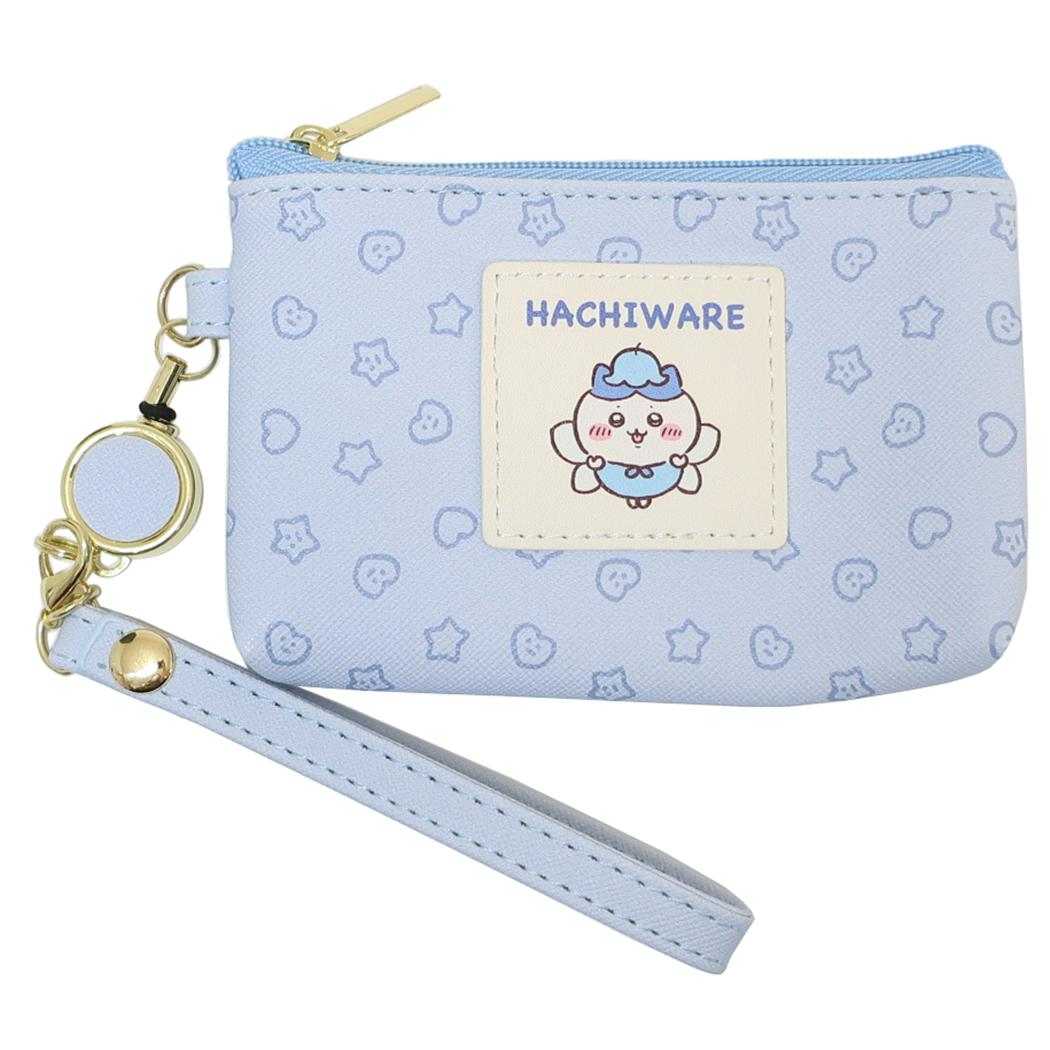 ちいかわ 小銭入れ&定期入れ リール付きパス&コインケース ハチワレ アルディ ICカードケース 小物入れ キャラクター グッズ メール便可 シネマコレクション