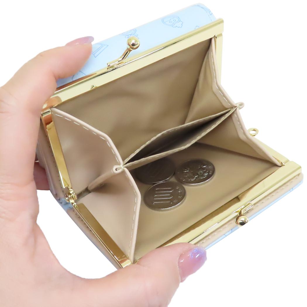 口金財布 レディース財布 アイムドラえもん サンリオ アルディ ミニ財布 三つ折り財布 アニメ