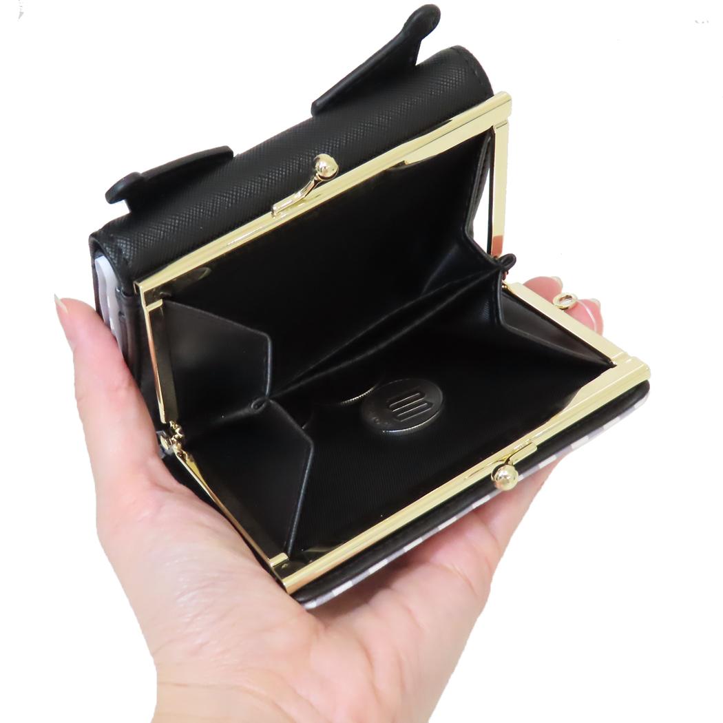 口金財布 ミニウォレット クロミ サンリオ アルディ レディース ミニ財布
