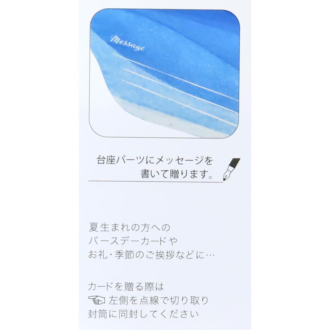 ヨットポップアップカード グリーティングカード マリン APJ サマーカード 封筒付き メッセージカード メール便可