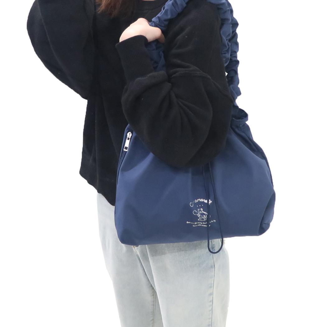 OUTDOOR PRODUCTSxシナモロール 手提げかばん トートバッグ 紺 サンリオ Sanrio アートウエルド プレゼント キャラクター グッズ シネマコレクション