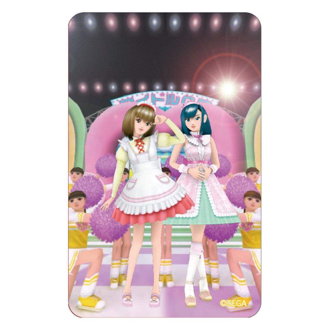 まじかる百貨店ステッカー シール オシャレ魔女ラブandベリー 縦スポットライト カルチュア エンタテインメント 絵が動く 変化 ゲームメール便可