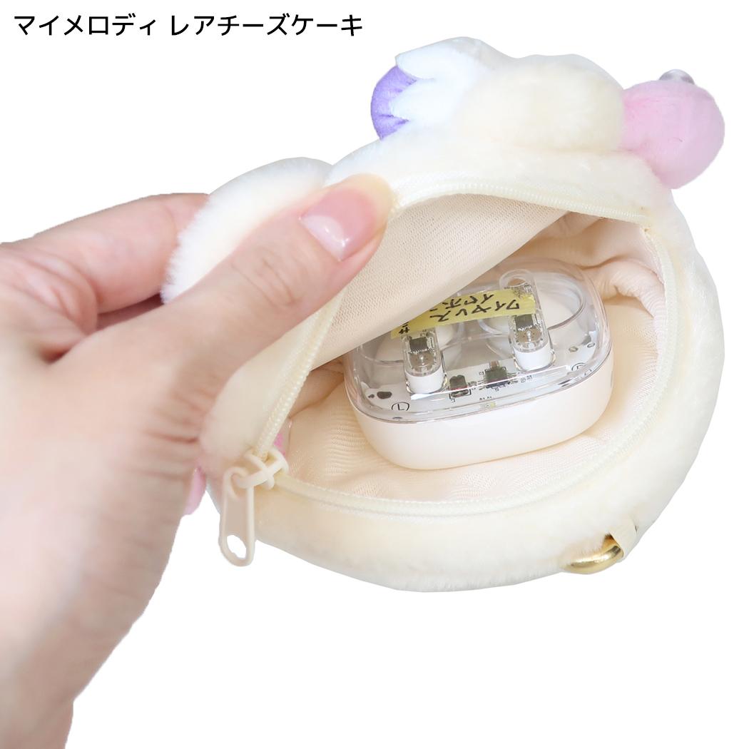 サンリオキャラクターズ ミニポーチ ミニフェイスポーチ くまケーキ マイメロディ レアチーズケーキ Sanrio 畑山商事