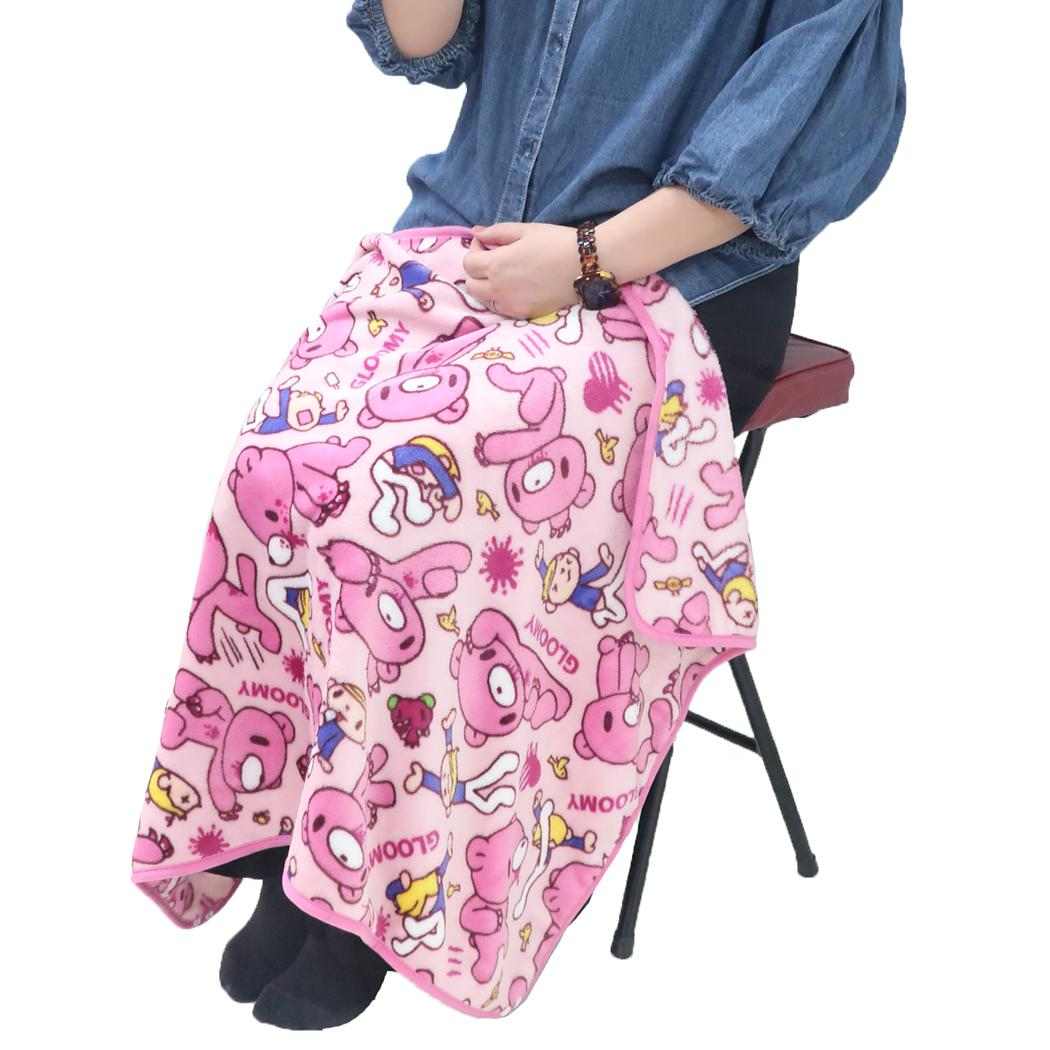 グルーミー ブランケット フランネル ひざかけ毛布 PK