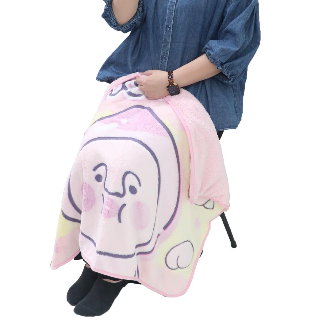 こびとづかん ブランケット 立体 ひざかけ毛布 カクレモモジリ