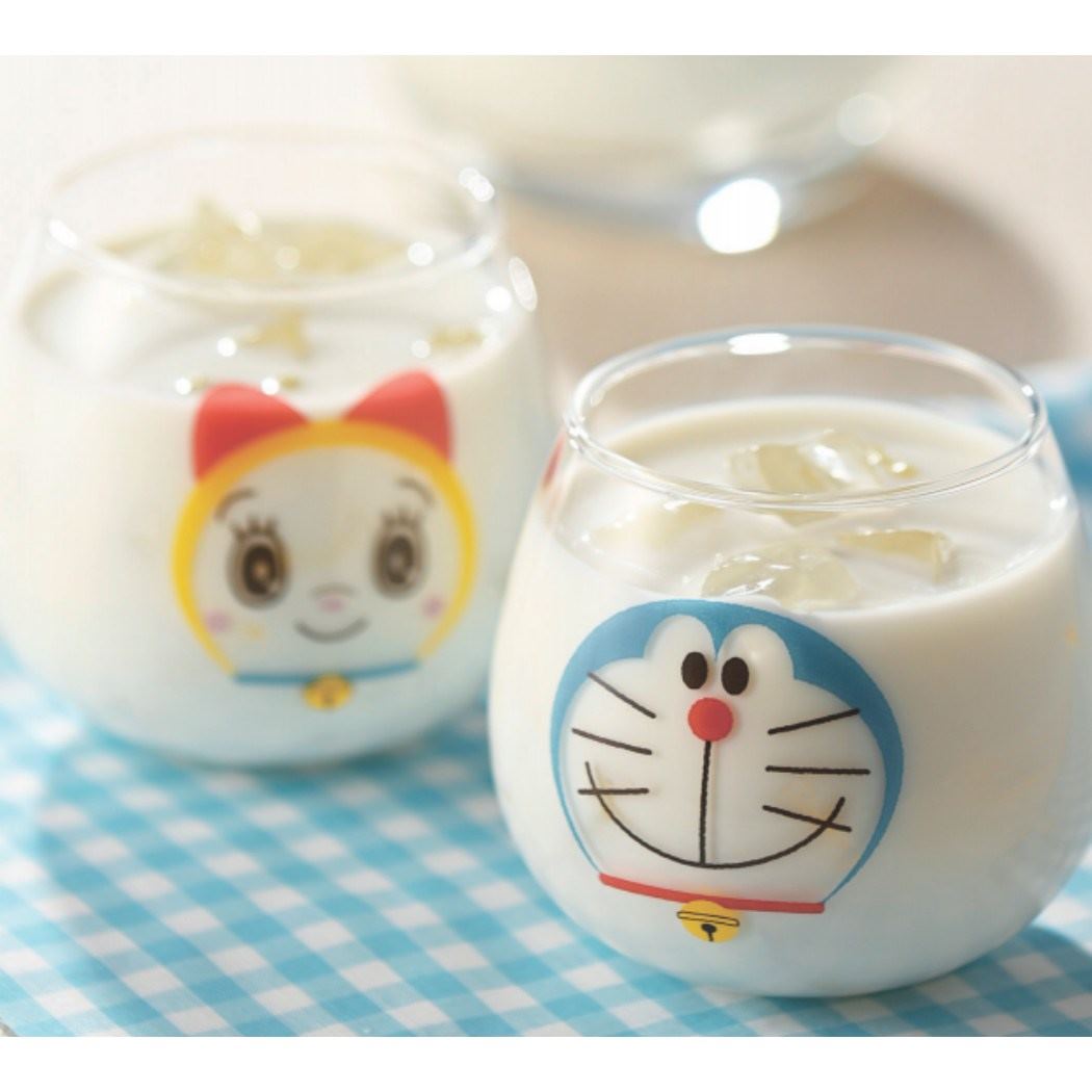 ゆらゆら タンブラー ガラスコップ ドラえもん フェイス 藤子F不二雄 金正陶器 プレゼント かわいい アニメ