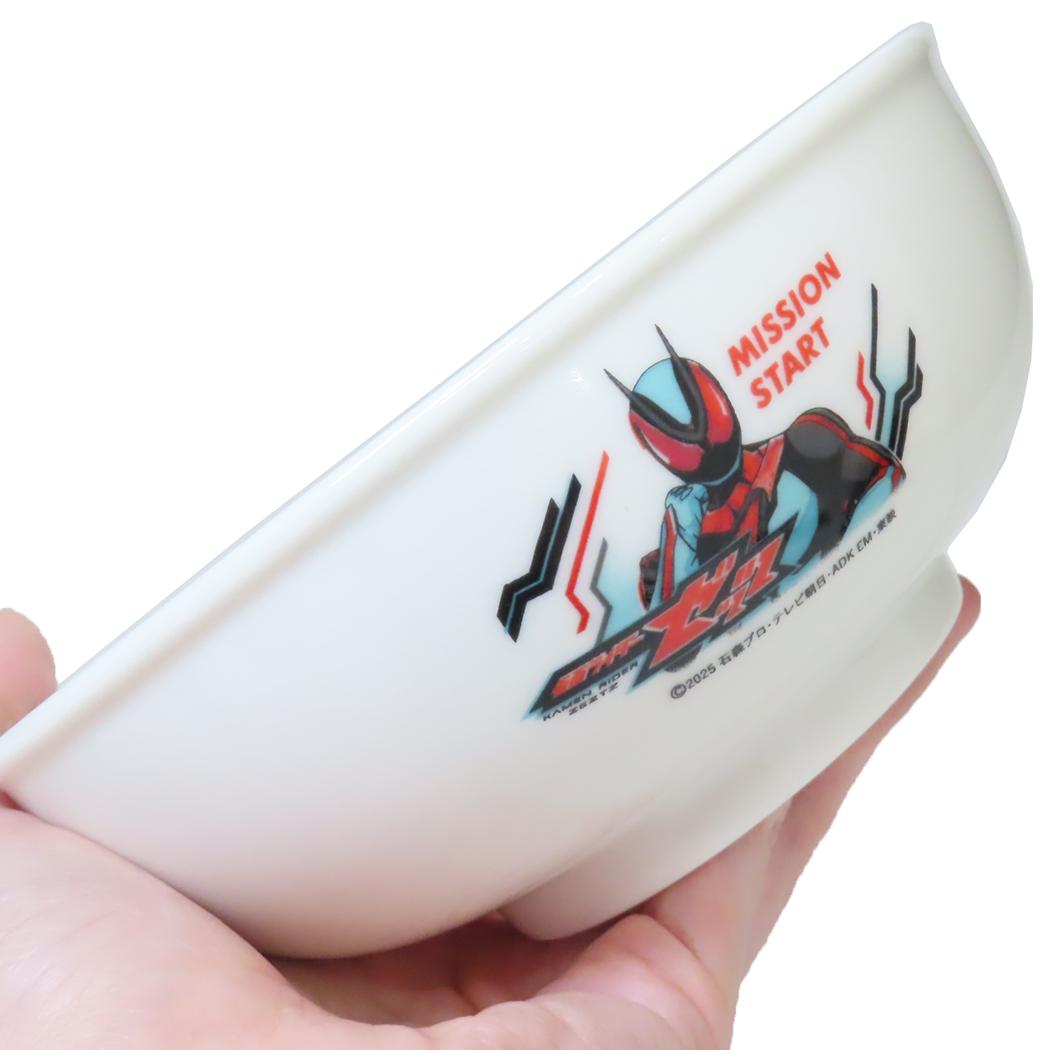 磁器製 ラーメン丼 中鉢 仮面ライダーゼッツ 特撮ヒーロー 金正陶器 日本製 キッズ こども 食器