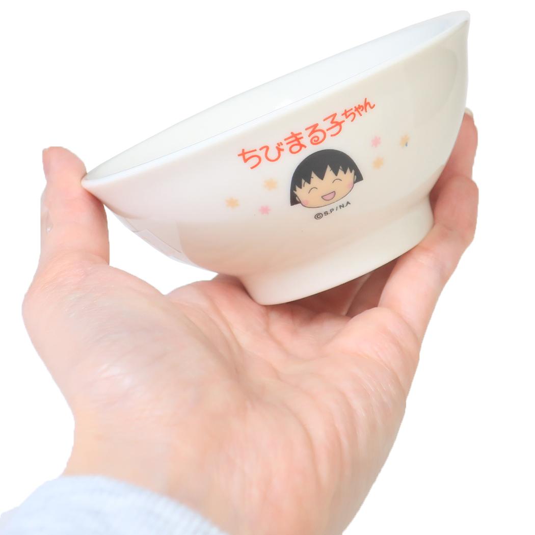 こども茶碗 キッズ食器 ちびまる子ちゃん 金正陶器 女の子 子ども 子供 アニメ