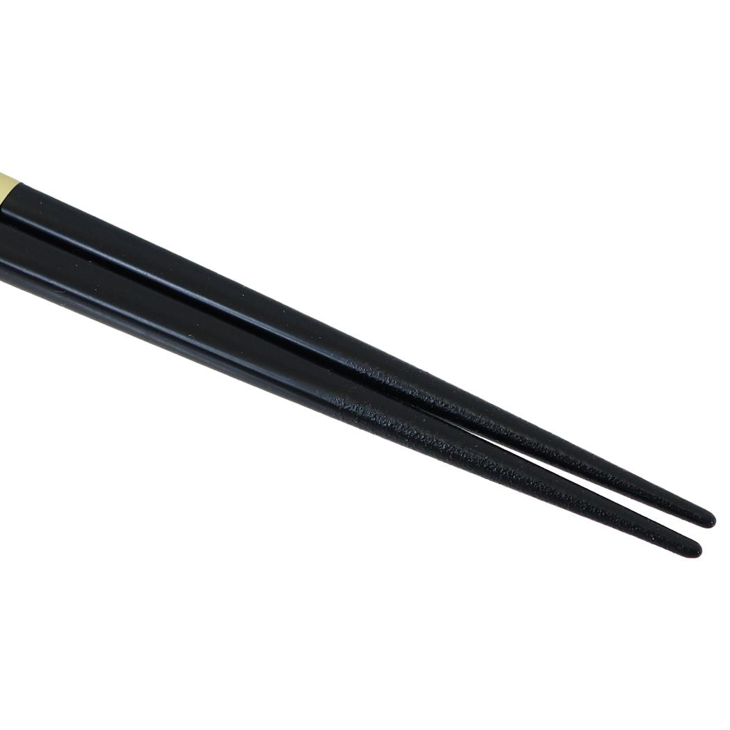 21cm塗箸 おはし ミッフィー みっふぃーお花 黒 ディックブルーナ 金正陶器 お箸 塗り箸 絵本メール便可