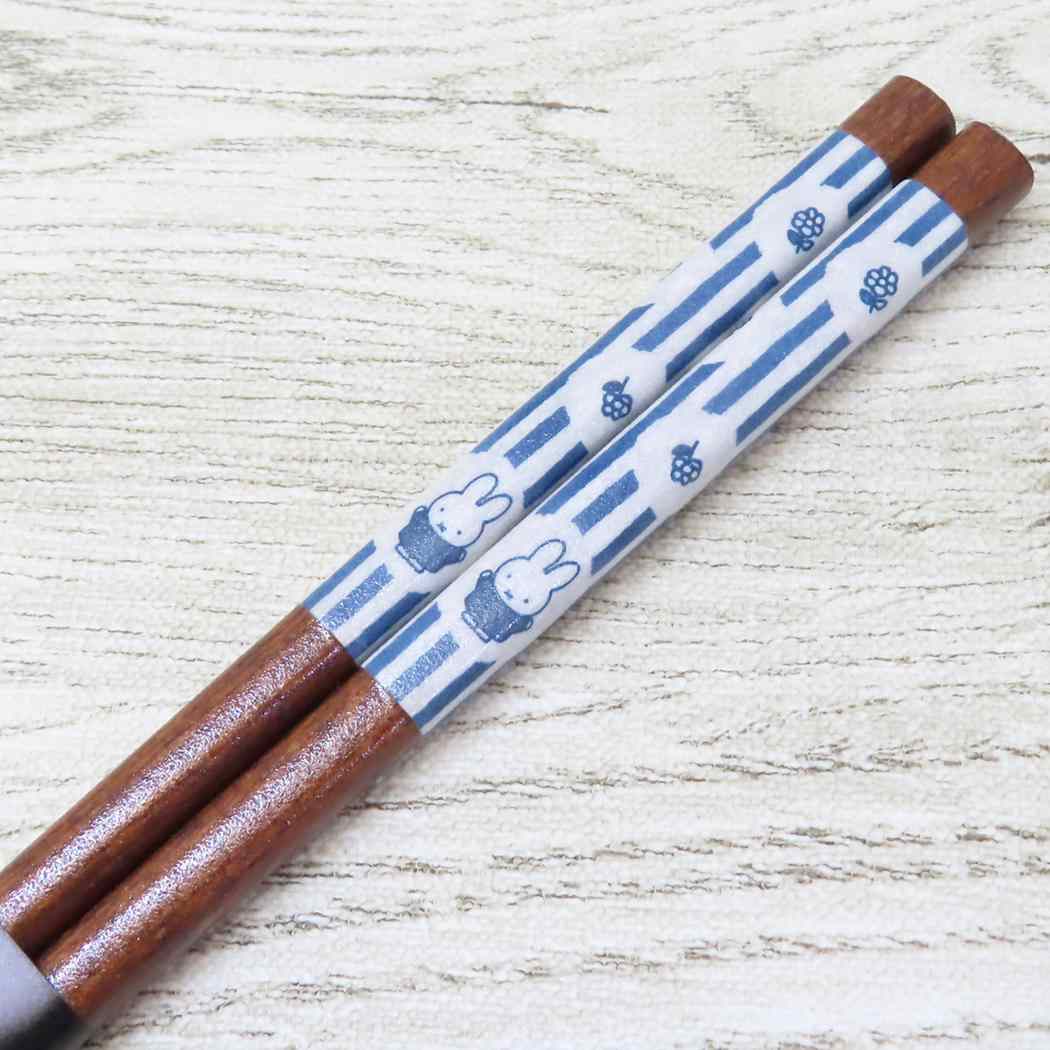和紙巻箸23cm おはし ミッフィー 波佐見焼スタイル 十草 ディックブルーナ 金正陶器 お箸 絵本メール便可
