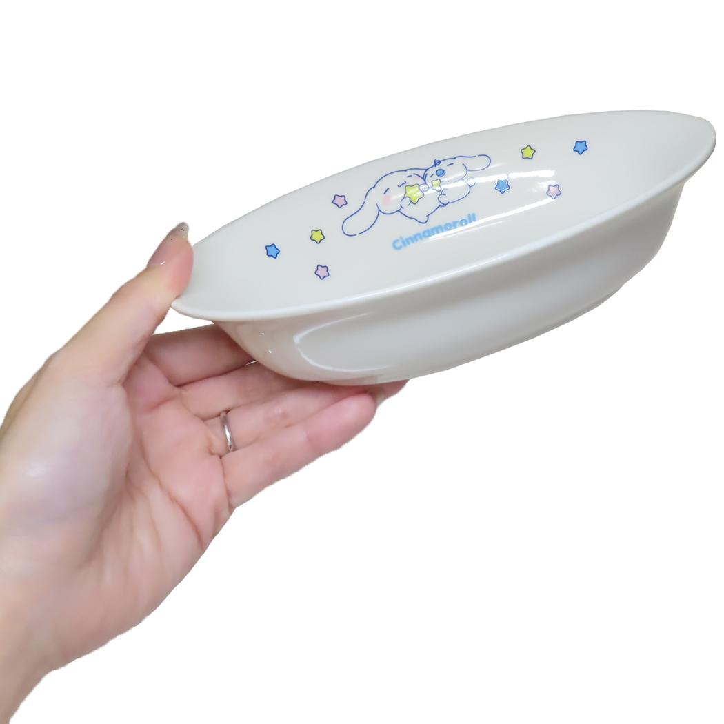 カレー皿 キッズ食器 シナモロール お星さま サンリオ 金正陶器 日本製食器