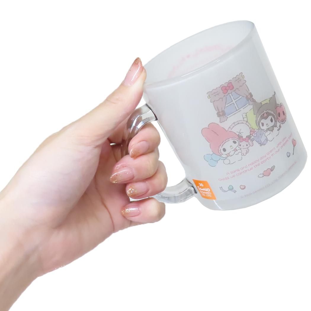 ガラスマグカップ マグカップ マイメロディ&クロミ マイメロディ50th&クロミ20th サンリオ 金正陶器 日本製食器
