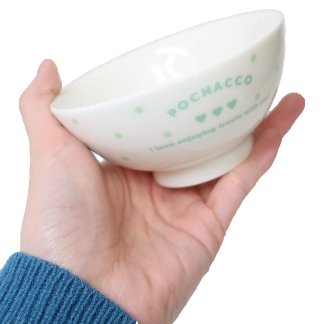 茶碗 キッズ食器 ポチャッコ スイーツ&ドット サンリオ 金正陶器 日本製食器