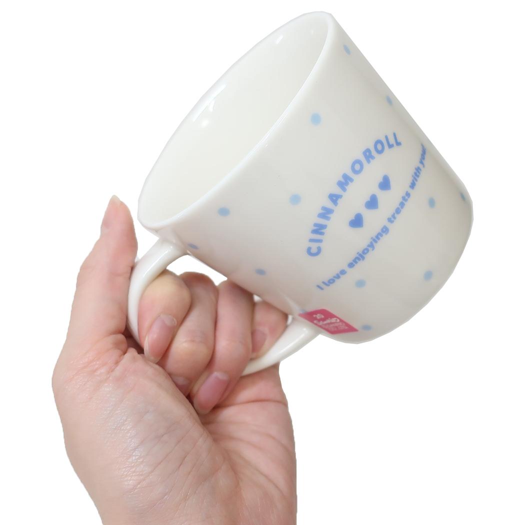 マグM マグカップ シナモロール スイーツ&ドット サンリオ 金正陶器 日本製食器