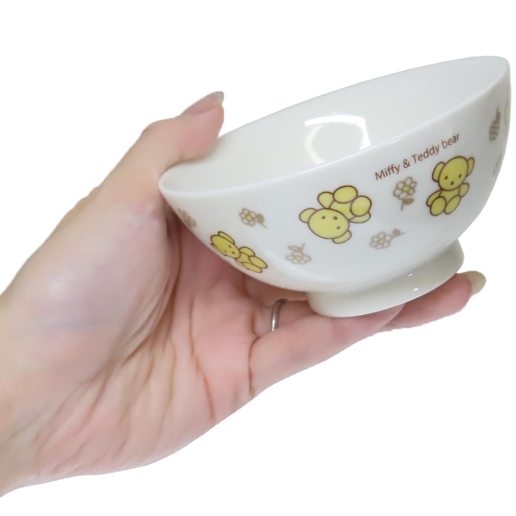 ライスボウル 茶碗 ミッフィー ミッフィー&テディベア ディックブルーナ 金正陶器 日本製食器 絵本
