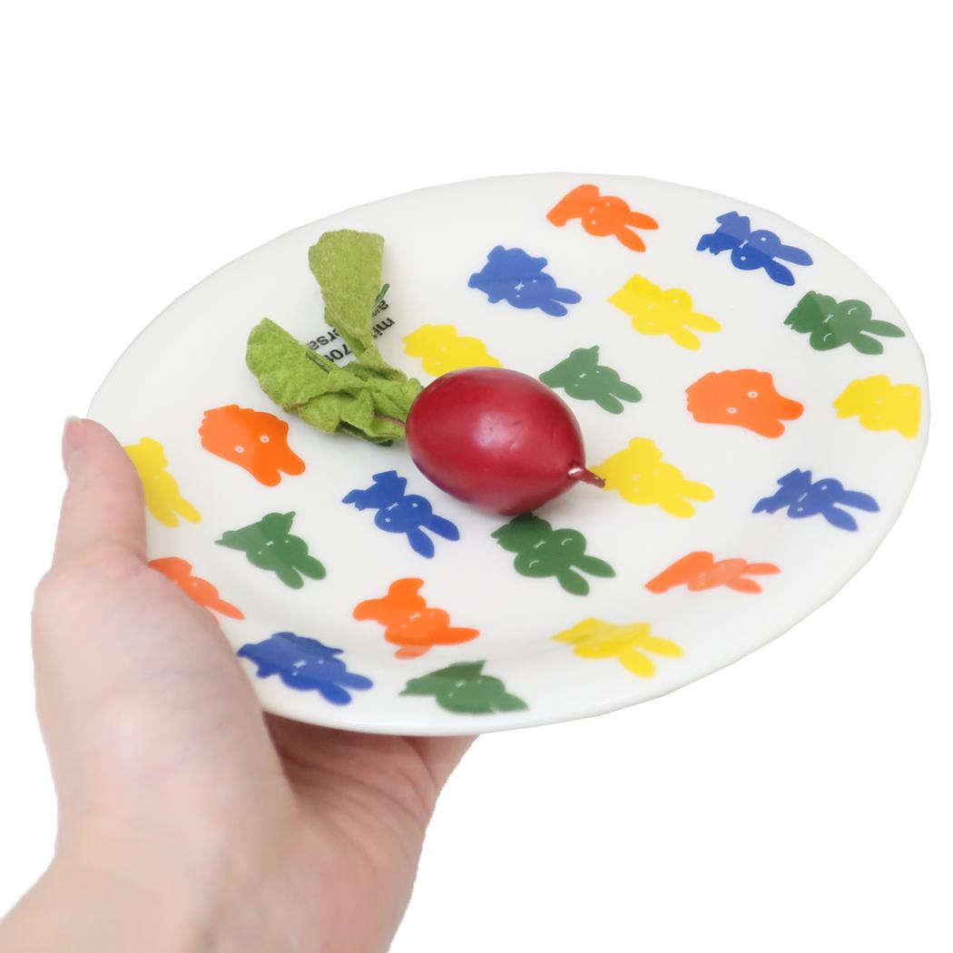プレート 中皿 ミッフィー70th ヒストリー ディックブルーナ 金正陶器 プレゼント 食器 日本製食器 絵本