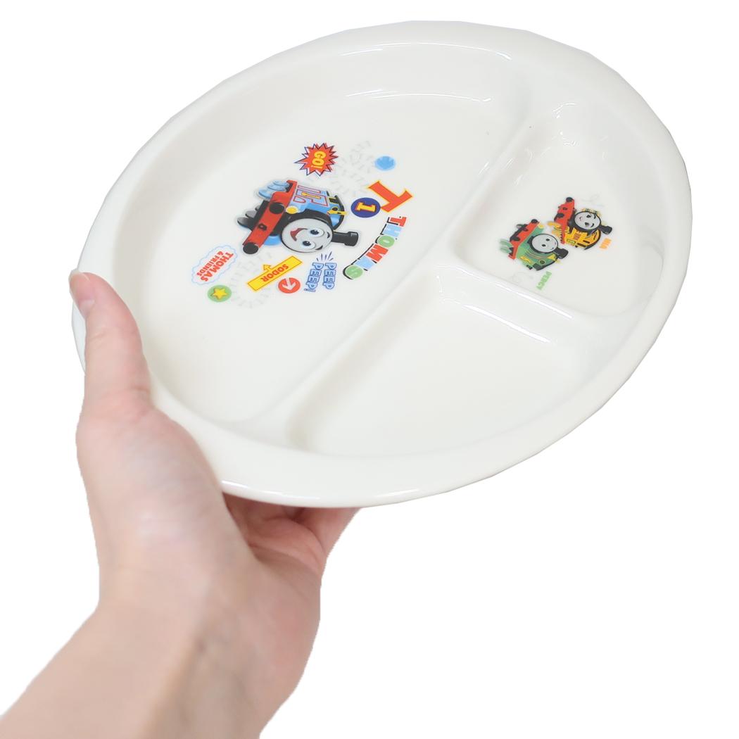 ランチプレート こどもランチ皿 キッズ食器 きかんしゃトーマス GO 金正陶器 男の子 子ども 子供 日本製食器