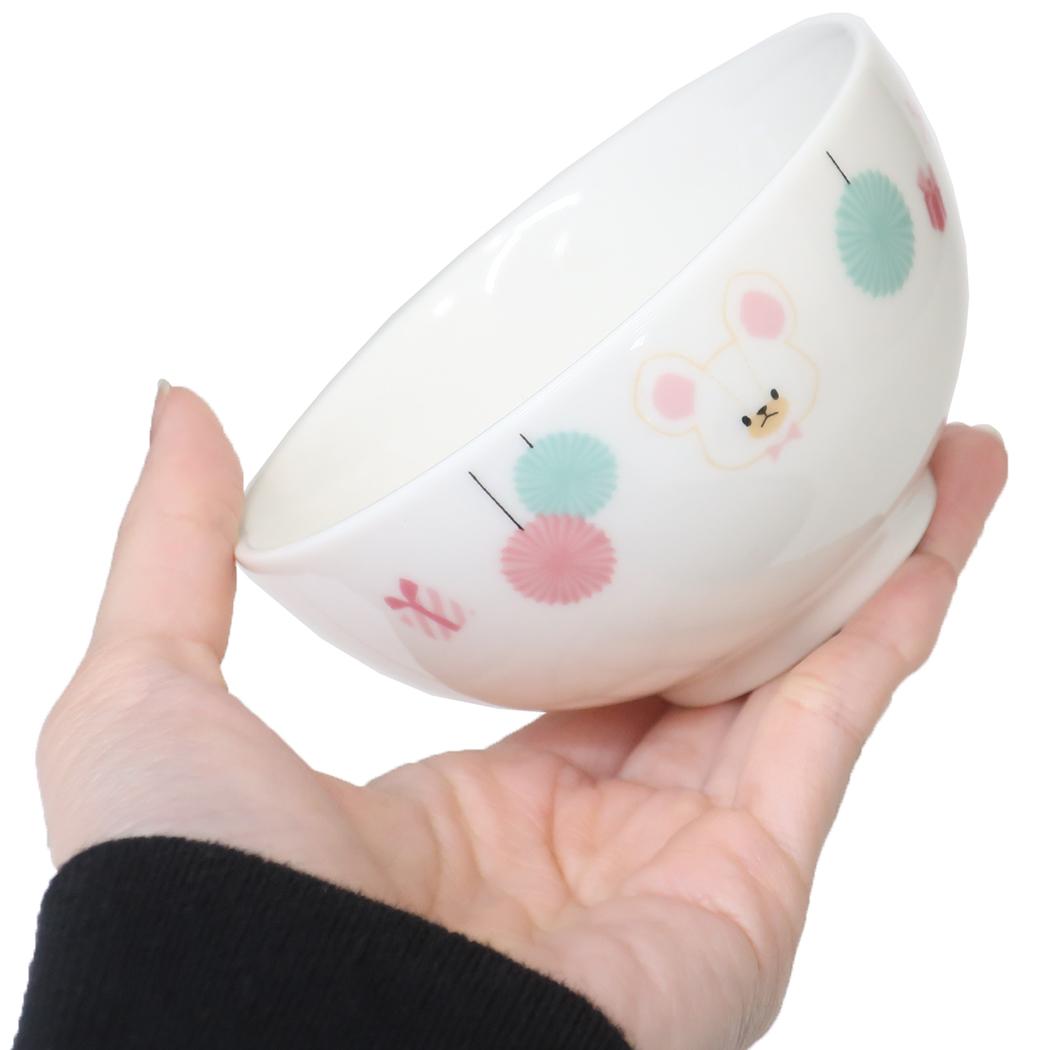 ライスボウル お茶碗 くまのがっこう プレゼントフォーミー 金正陶器 食器 絵本