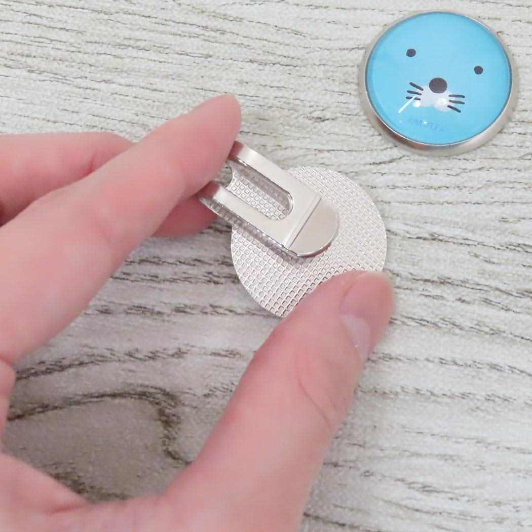ガラスゴルフマーカー ゴルフ用品 ぼのぼの 金正陶器 ゴルフ雑貨