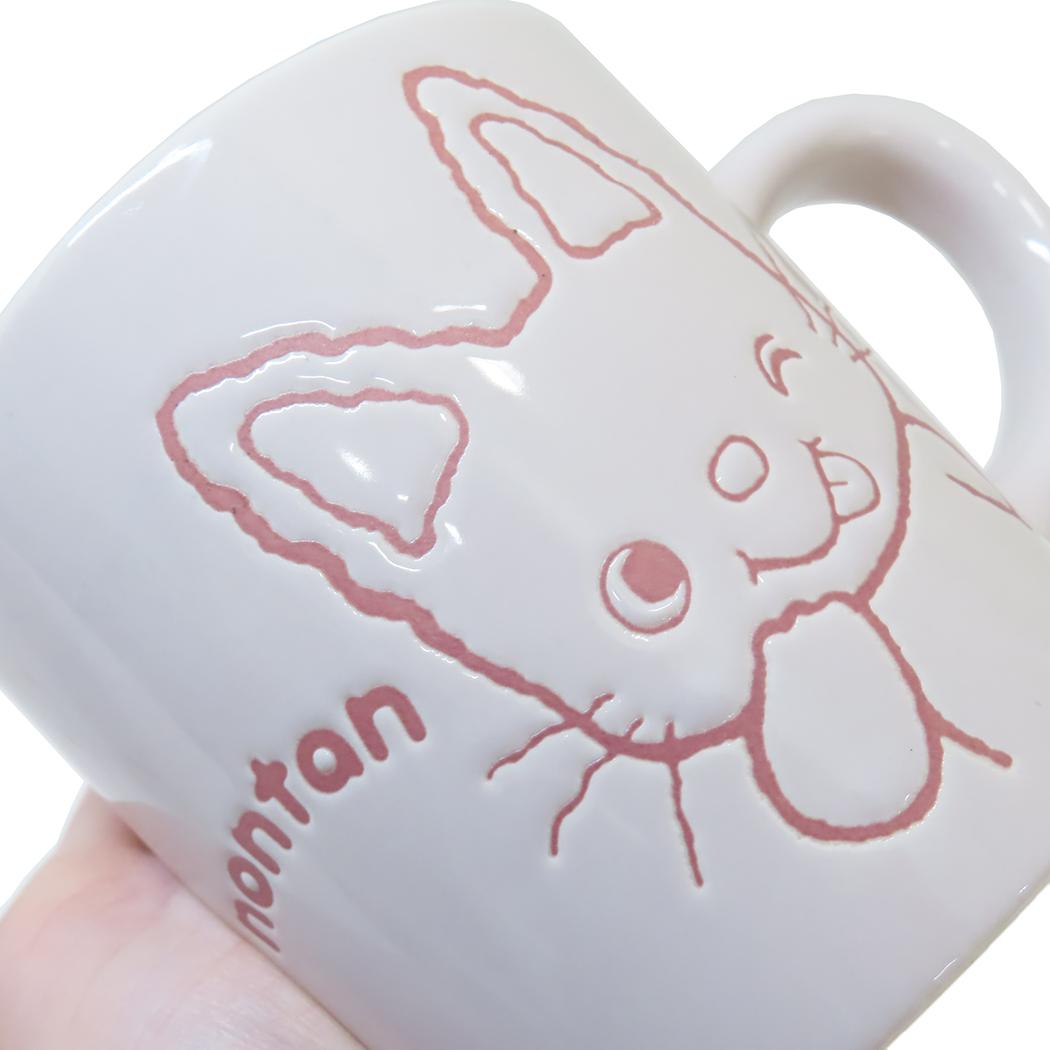撥水マグM マグカップ ノンタン ウインク 金正陶器 日本製 食器 絵本