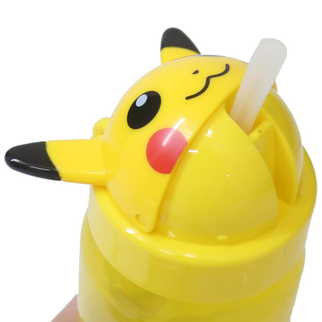 ダイカットストロー式ブローボトル 水筒 ポケットモンスター ピカチュウ 23 ポケモン スケーター 子供用 軽量 ストローボトル 小学生 小学校 幼稚園