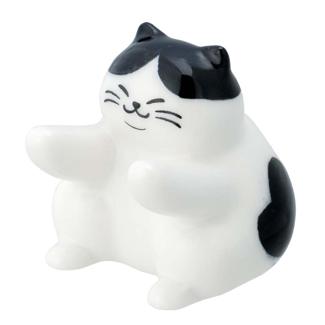 ぼてねこ 箸置き はし置き 力持ち ねこ デコレ プレゼント かわいい チョップスティックレスト グッズ シネマコレクション