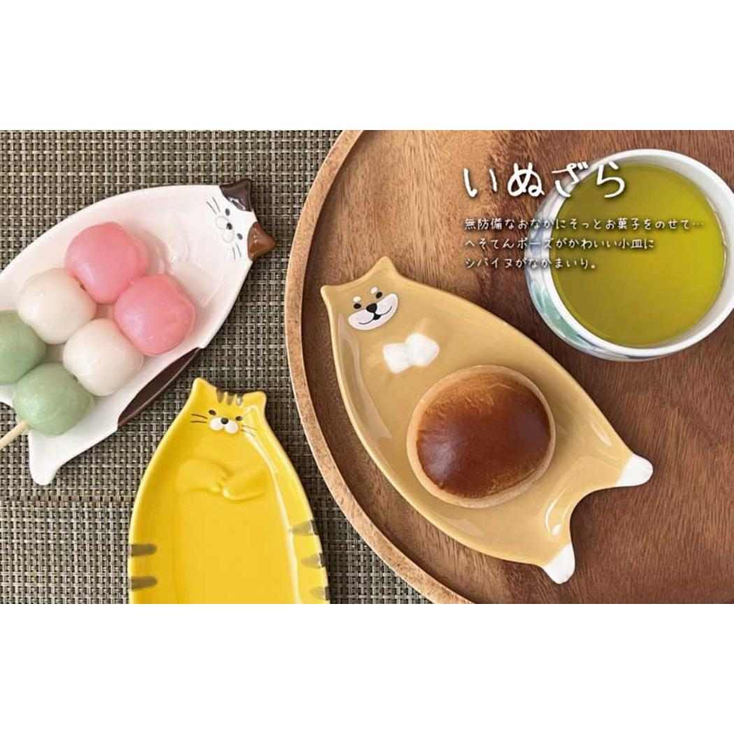 小皿 いぬざら シバ デコレ