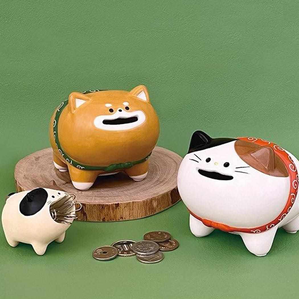 はらぺこ貯金箱 貯金箱 しばいぬ デコレ ギフト雑貨 おもしろ雑貨