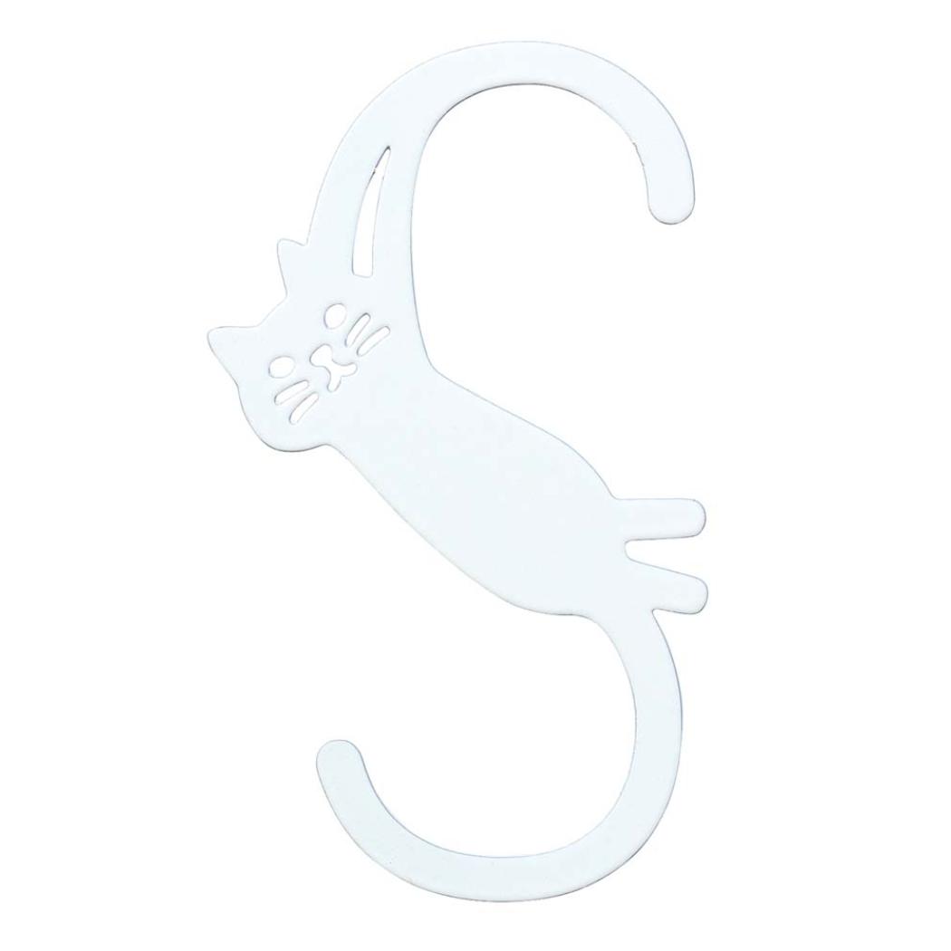 S字フック 収納フック ネコデコキッチン NEKO DECO KITCHEN デコレ キッチン雑貨 調理器具収納 かわいい メール便可