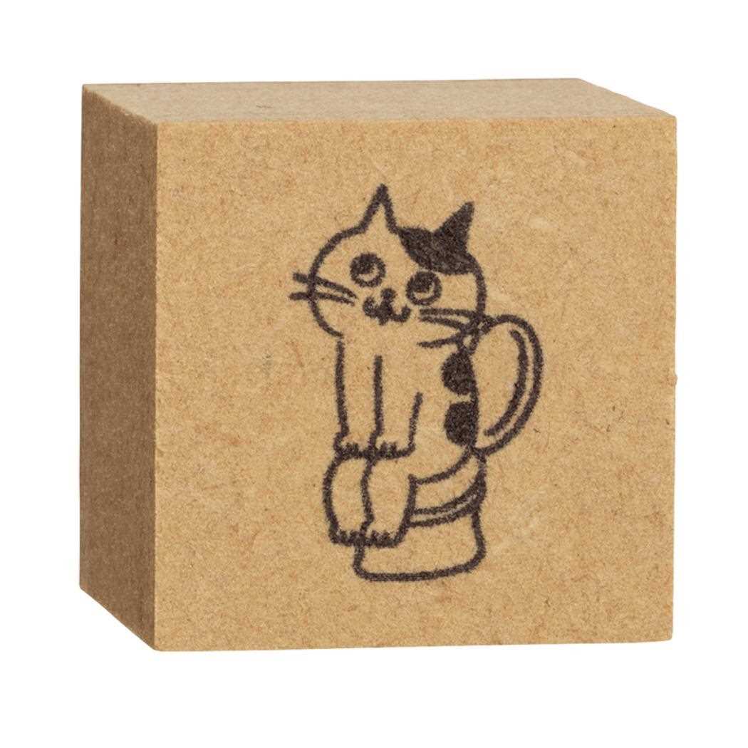 ハンコ お猫ライフスタンプ お通じ デコレ ラッピング プレゼント デコレーション キャラクター グッズ メール便可 シネマコレクション
