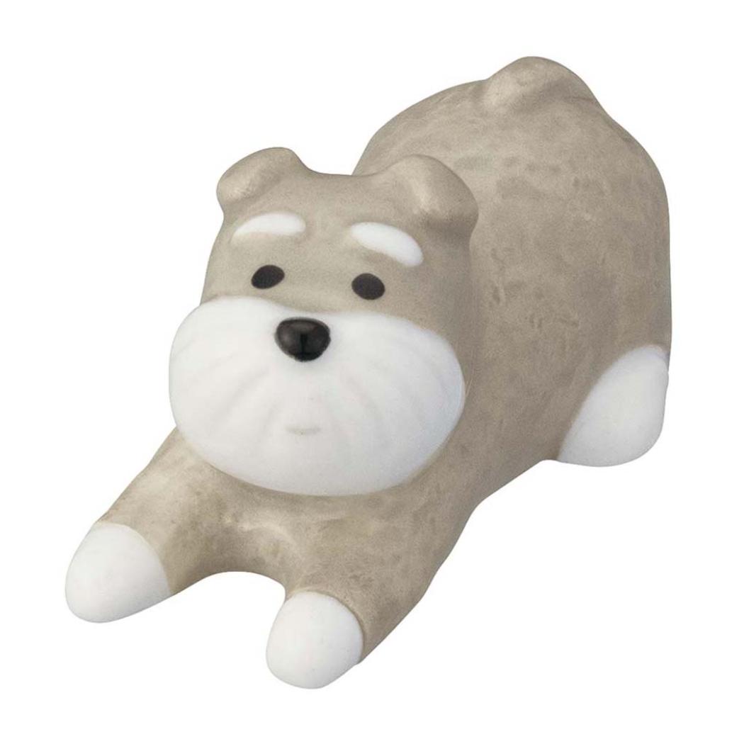 wankron わんころん 箸置き わんわん箸置き シュナウザー デコレ カトラリーレスト かわいい グッズ シネマコレクション