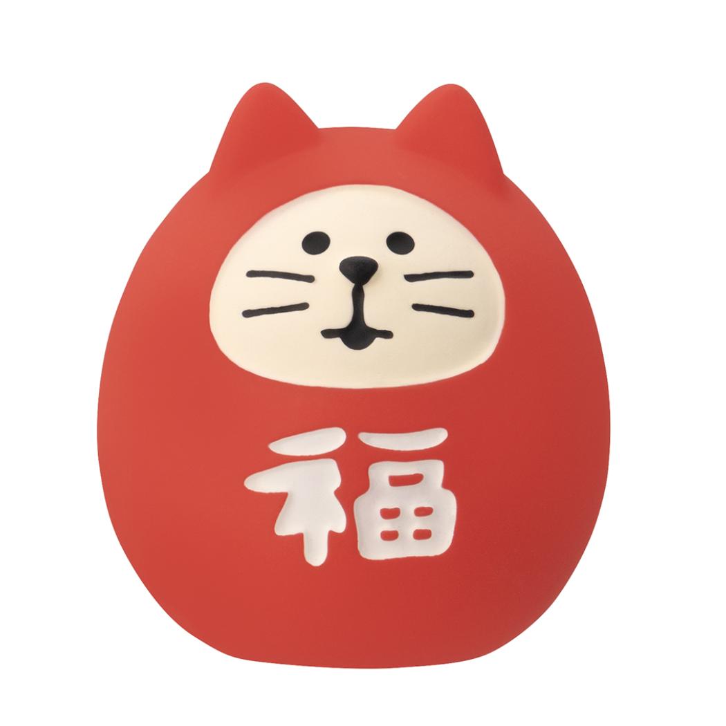 日本旅行マグネット 磁石 猫だるま デコレ 冷蔵庫 かわいい メール便可
