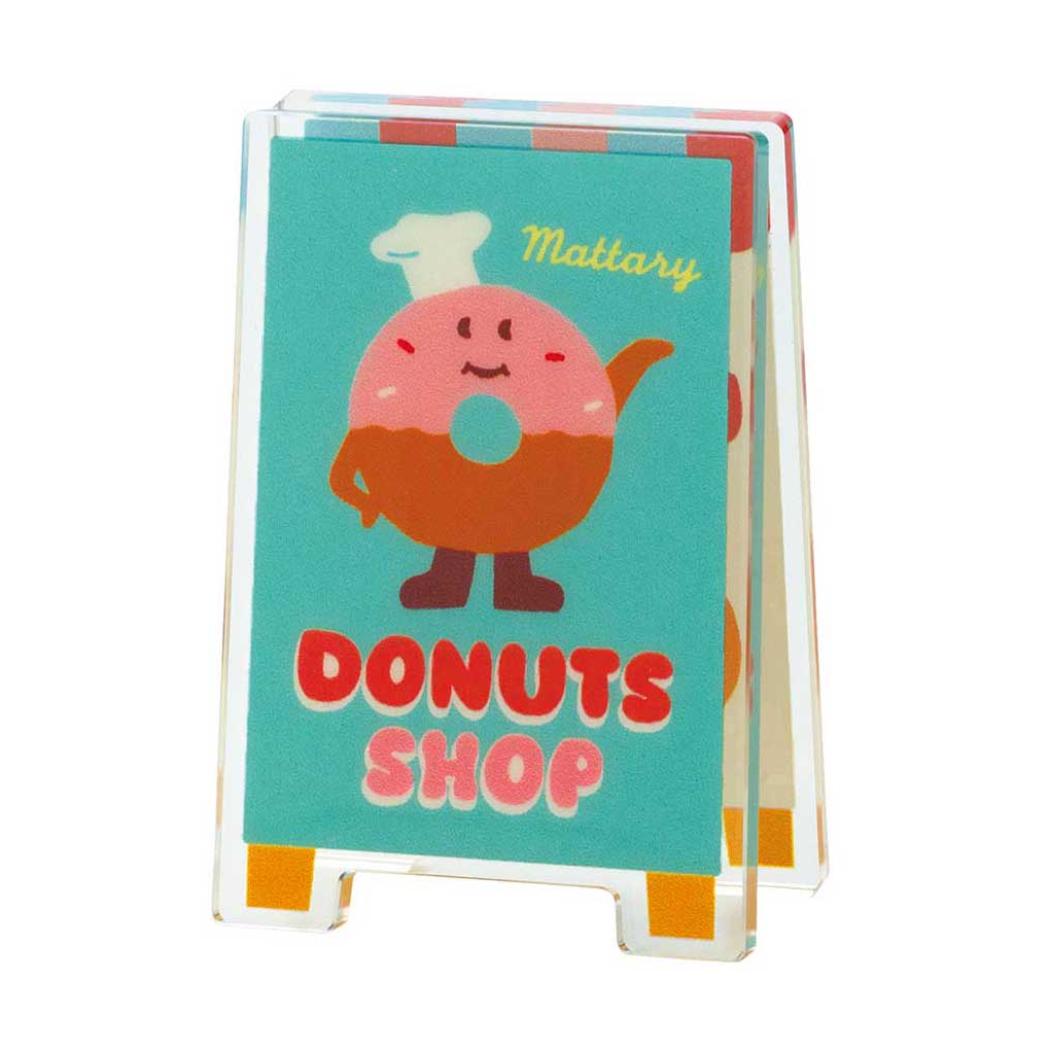 concombre クリップ ドーナツ屋さんの看板クリップ デコレ インテリア かわいい グッズ メール便可 シネマコレクション