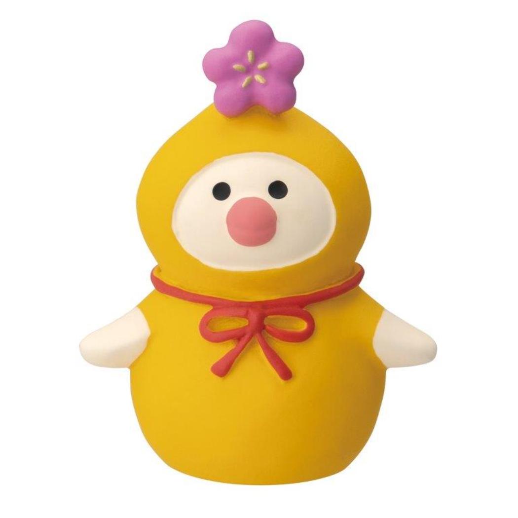 ひょうたん文鳥 マスコット concombre 福寄せカーニバル デコレ かわいい インテリア