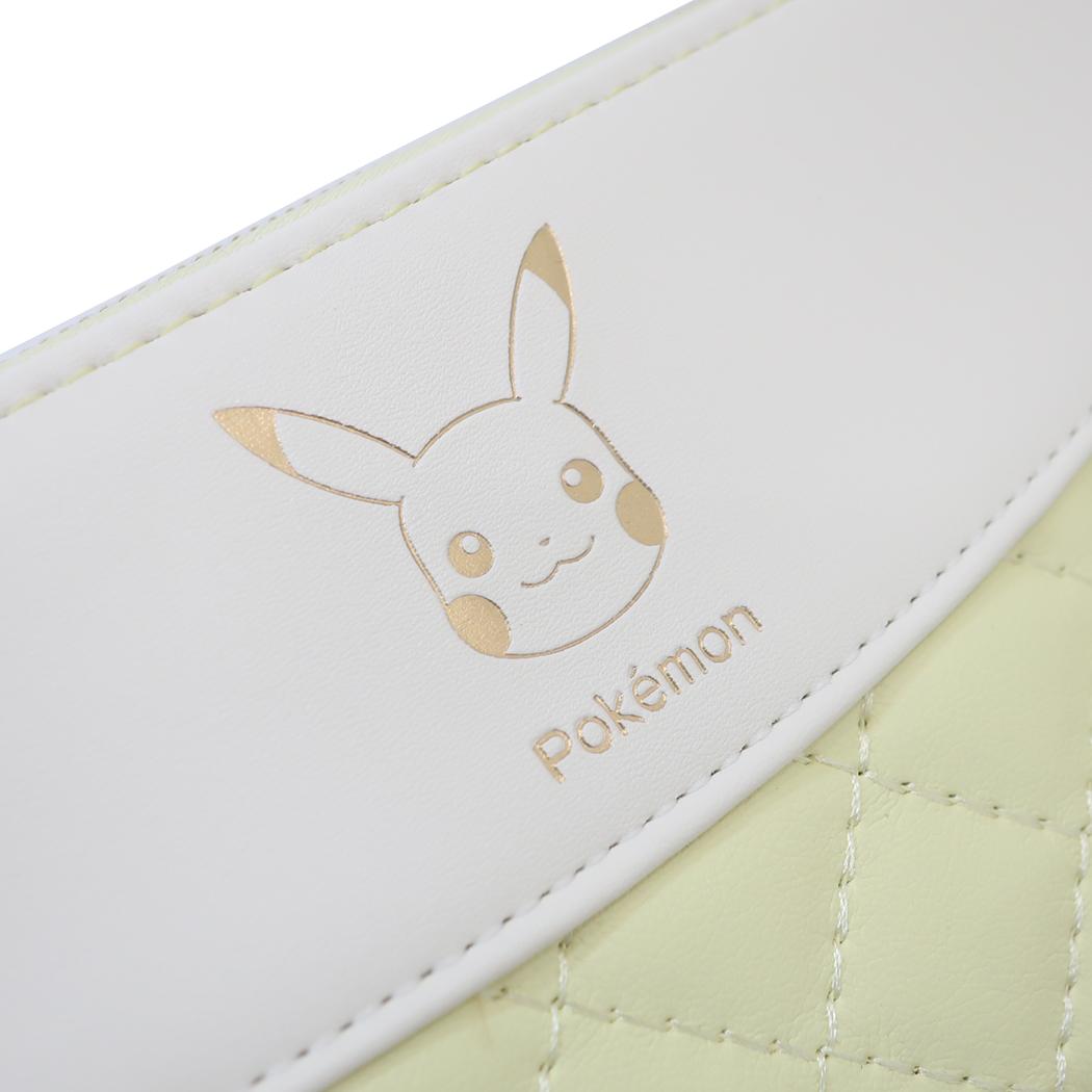 ラウンド束入れ ラウンドファスナーロングウォレット レディース長財布 ポケットモンスター キルトシリーズ イエロー ポケモン サンアート プレゼント ギフト