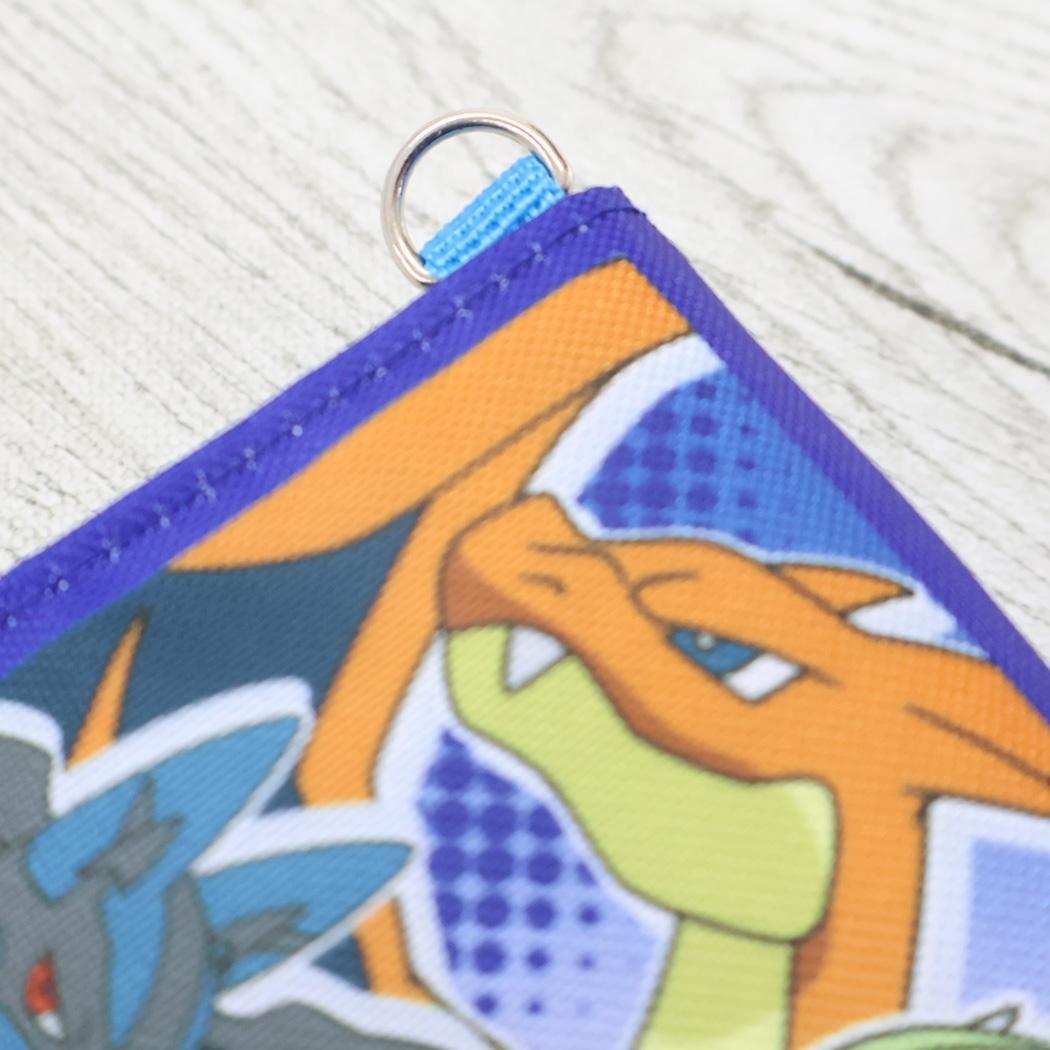 ショルダー付きお出かけウォレット クリップポケット ポケットモンスター NVY ポケモン サンアート キッズポーチ メール便可