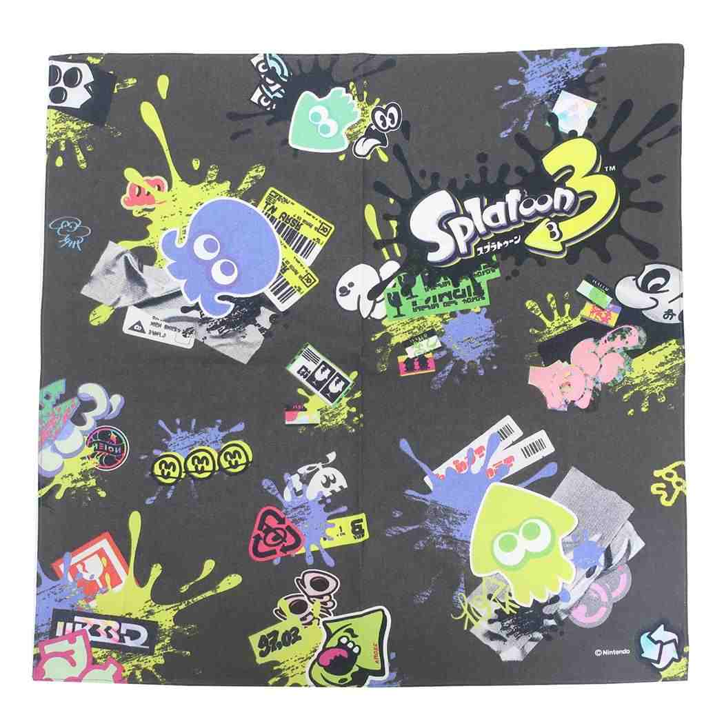 スプラトゥーン3 コットンナフキン ランチクロス C サンアート 新学期準備雑貨 お弁当布 キャラクター グッズ メール便可 シネマコレクション