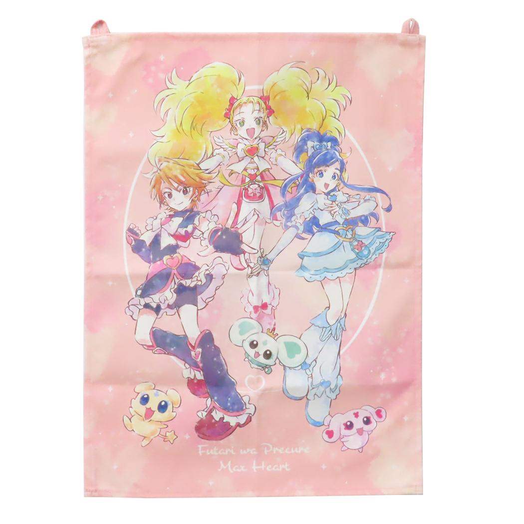 ふたりはプリキュア Max Heart ポスター ファブリックポスター プリキュア エンスカイ 装飾 プレゼント ギフト アニメキャラクター グッズ メール便可 シネマコレクション