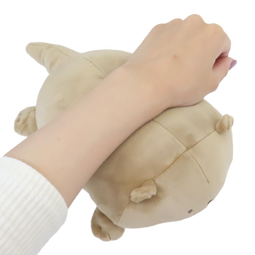 もふもふ うでまくら ぬいぐるみ なんでもいきもの カワウソ エンスカイ プレゼント