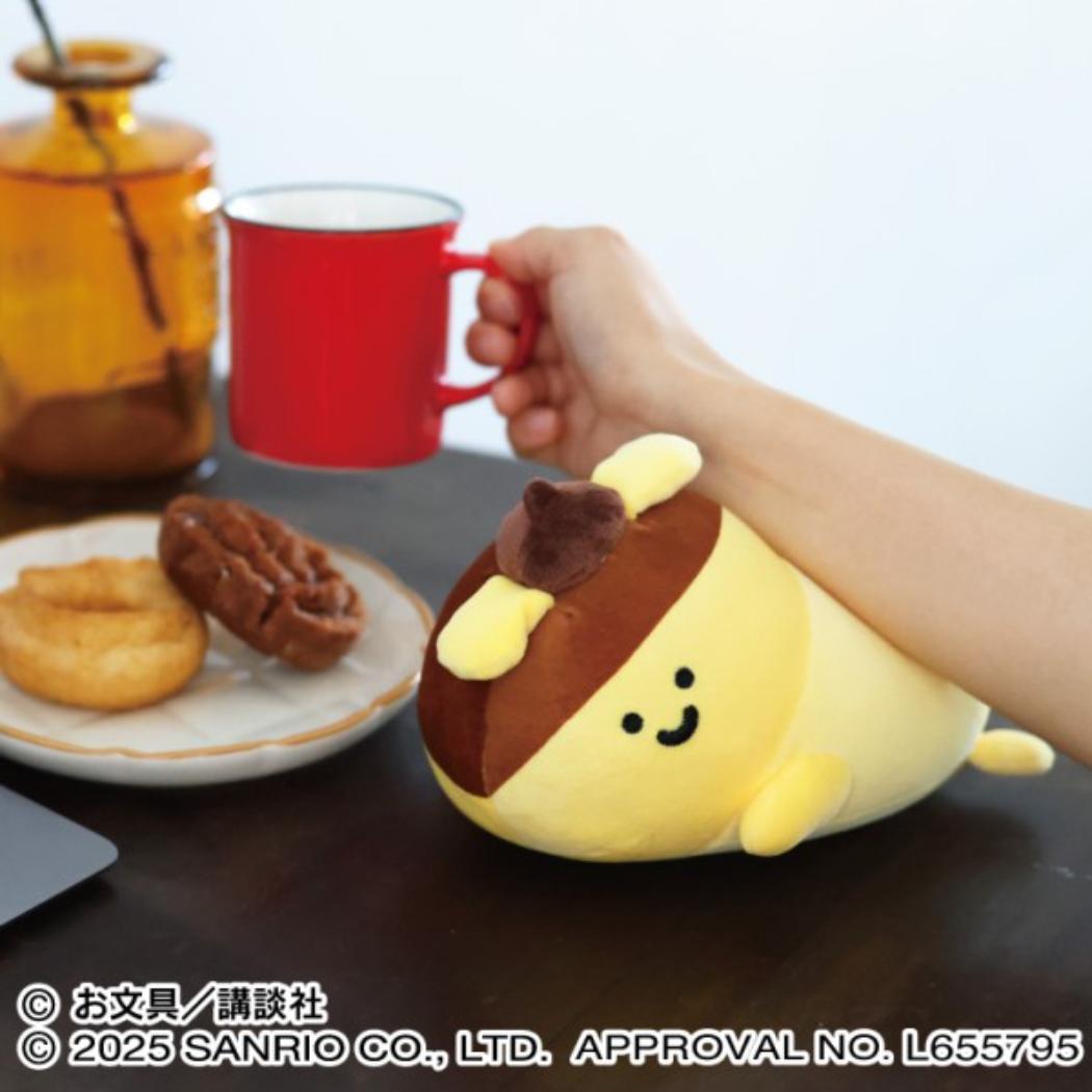 もふもふうでまくら ミニ クッション ポムポムプリンxお文具といっしょ プリンさん サンリオ エンスカイ 腕枕 プレゼント