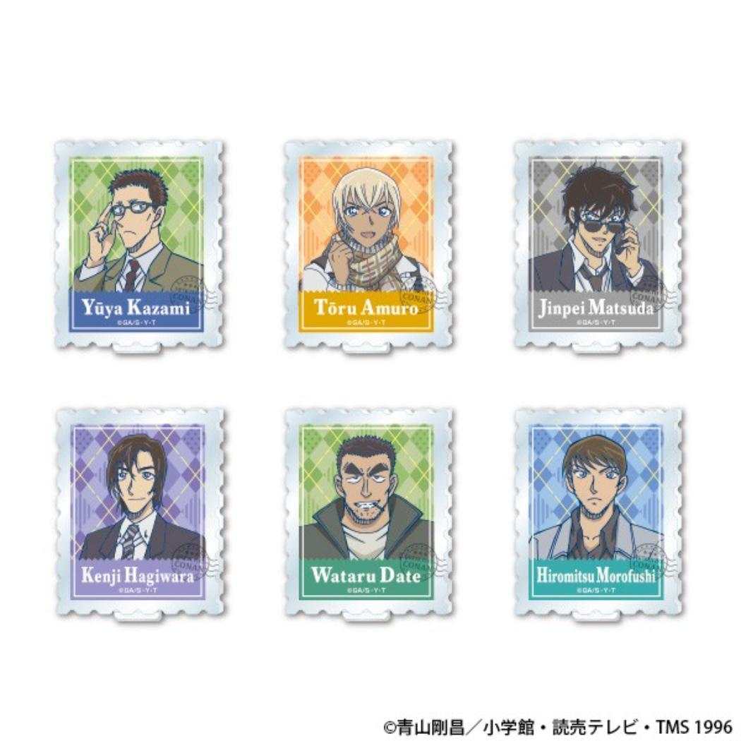 アクリルクリップ 全24種の内どれか1個 クリップ 名探偵コナン 少年サンデー エンスカイ コレクション雑貨 アニメメール便可