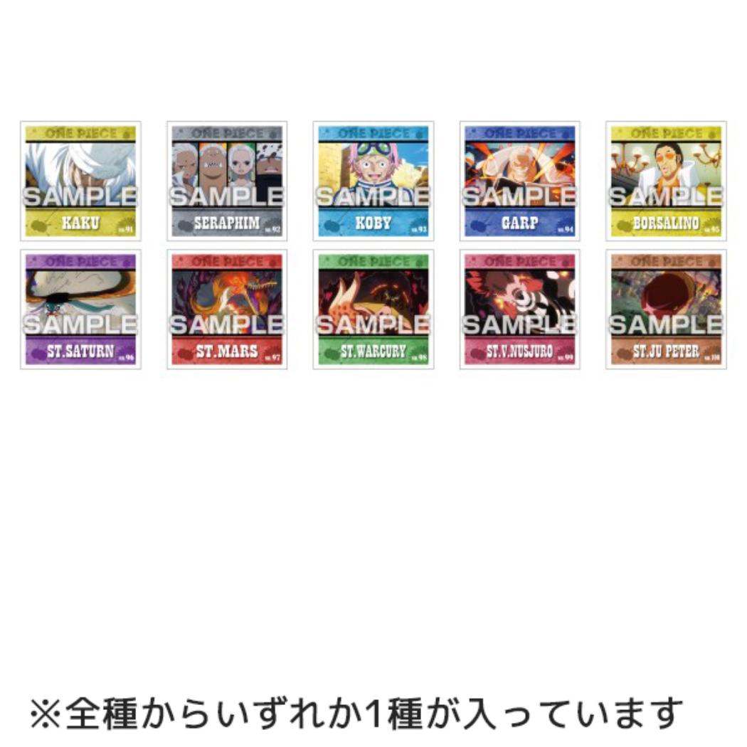 ワンピース ステッカー シールコレクション エッグヘッド編2 全66種 1パック5枚入 20パック入セット BOX 少年ジャンプ エンスカイ