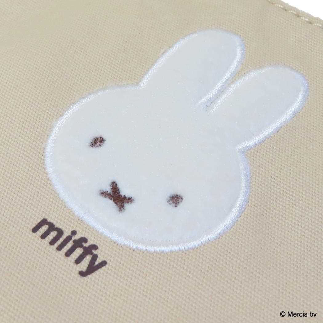 トートバッグ ミニバッグ ミッフィー BRUNA FLUFFY APPLIQUE ディックブルーナ エフエービージャパン 手提げかばん 絵本メール便可
